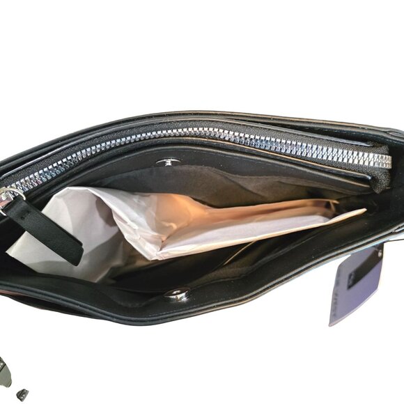 Nine West Brown Crossbody Bag With Adjustable Strap & Zip Closure NWT - Picture 5 of 8